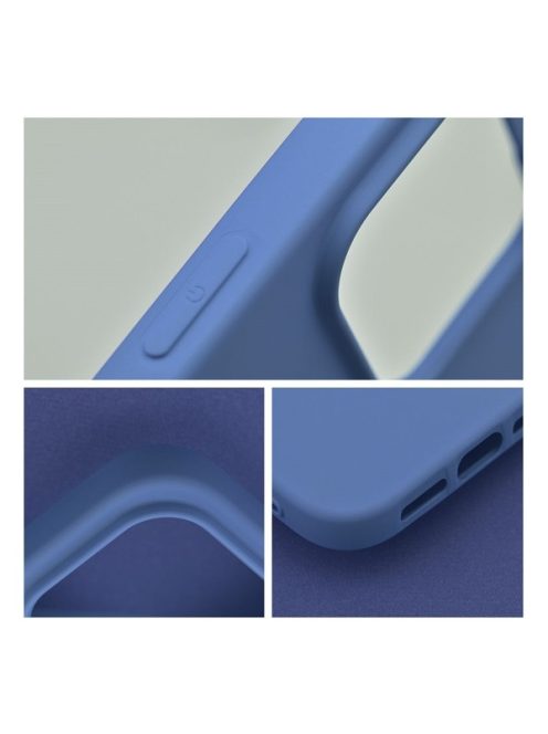 Forcell Silicone Apple iPhone 15 szilikon tok, kék