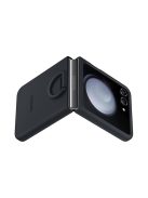 Samsung Galaxy Z Flip5 gyári szilikon tok gyűrűvel, indigó kék