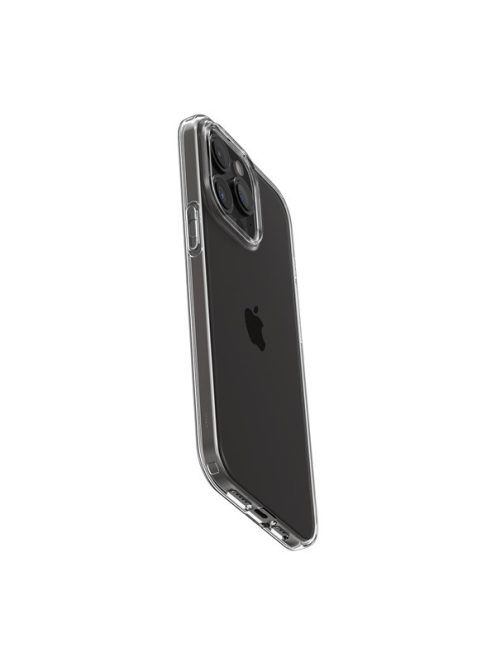 Spigen Liquid Crystal Apple iPhone 15 Pro Max tok, Crystal Clear, átlátszó