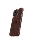 Spigen Liquid Crystal Glitter Apple iPhone 15 Pro Max tok, csillámos, rózsaszín, átlátszó