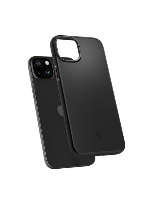 Spigen Thin Fit Apple iPhone 15 Plus tok, fekete