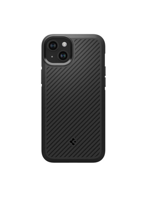 Spigen Core Armor Apple iPhone 15 Plus tok, Matte Black, fekete