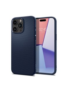 Spigen Liquid Air Apple iPhone 15 Pro tok, Navy Blue, kék