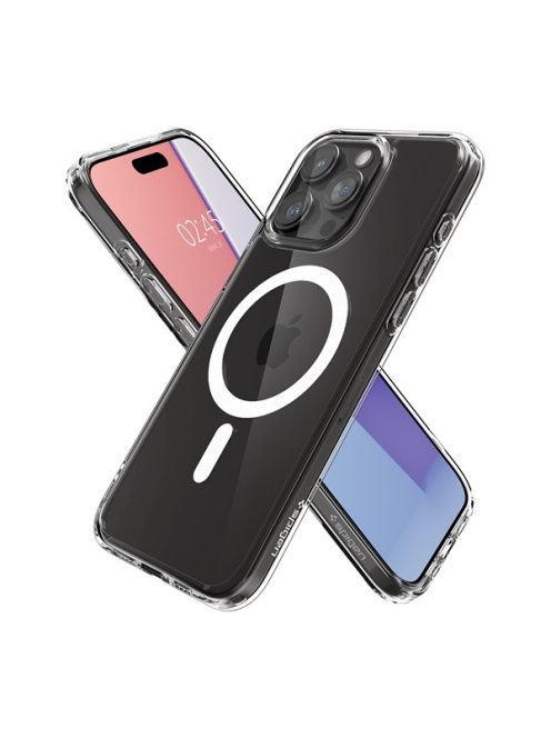 Spigen Ultra Hybrid MagFit Apple iPhone 15 Pro tok, MagSafe, fehér