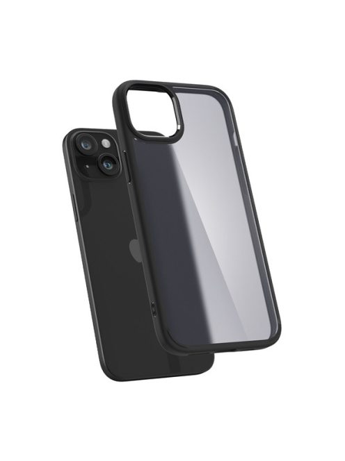 Spigen Ultra Hybrid Apple iPhone 15 Matte Black, fekete