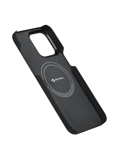 Pitaka MagEZ 4 600D, Apple iPhone 15 Pro tok, fekete/szürke