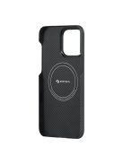 Pitaka MagEZ 4 600D, Apple iPhone 15 Pro tok, fekete/szürke