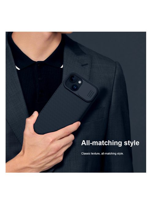 Nillkin CamShield Pro Apple iPhone 15 tok, kék