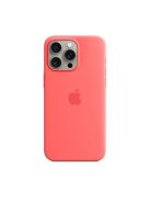 Apple iPhone 15 Pro Max MagSafe szilikon tok, guava