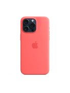 Apple iPhone 15 Pro Max MagSafe szilikon tok, guava