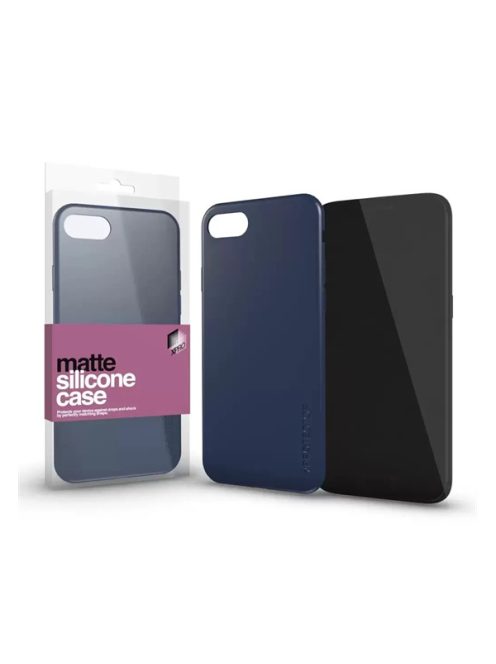 Xprotector Szilikon matte tok ultravékony Apple iPhone 15, kék