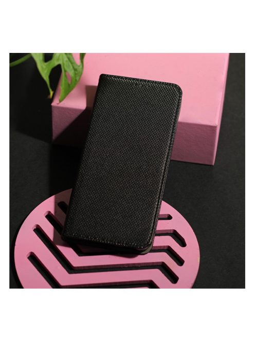 Magnet Huawei P20 Pro mágneses flip tok, fekete