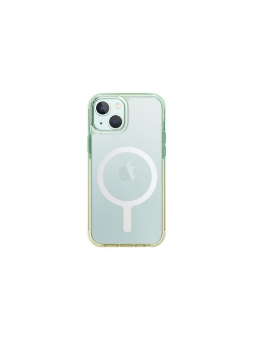 Uniq Combat Duo Apple iPhone 15 Magsafe szilikon tok, menta