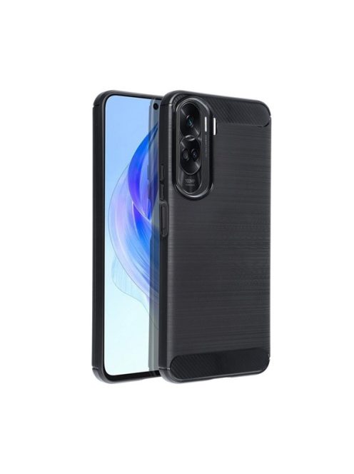 Forcell Carbon hátlap tok Honor 90 Lite, fekete