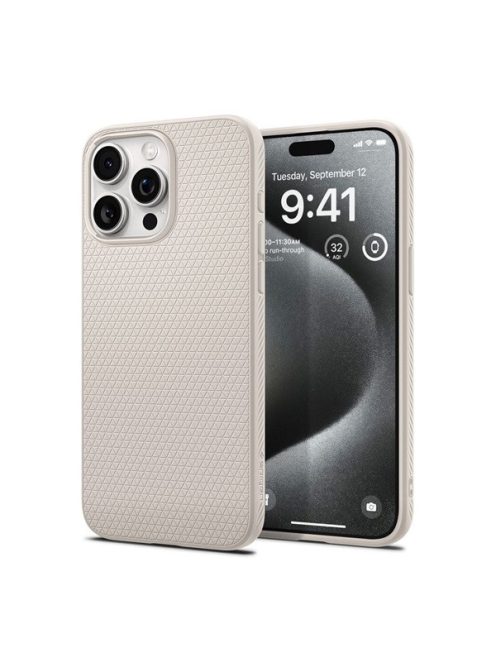 Spigen Liquid Air Apple iPhone 15 Pro tok, bézs