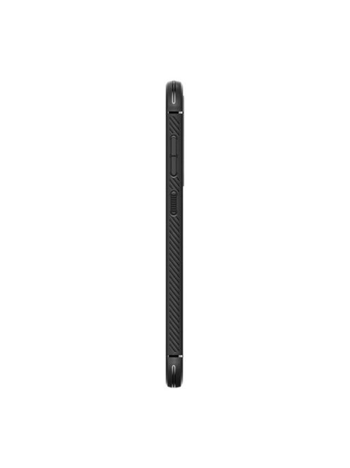 Spigen Rugged Armor Samsung Galaxy S23 FE tok, Matte Black, fekete