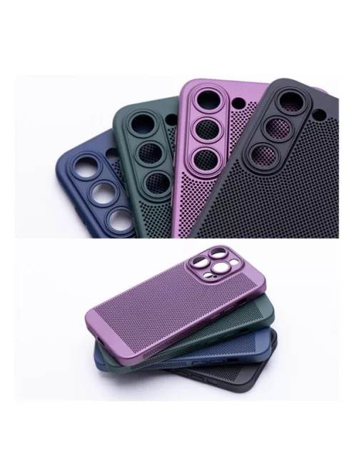 Breezy Samsung Galaxy S24 műanyag tok, fekete