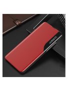 Samsung Galaxy Note 10 Plus / 10 Plus 5G SM-N975 / N976, oldalra nyíló tok, piros