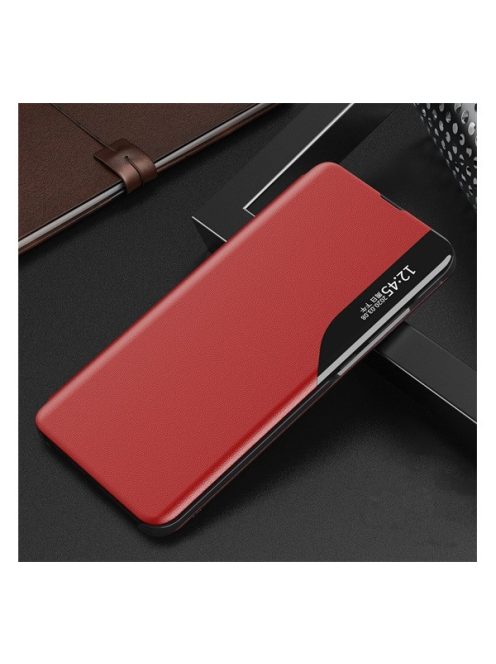 Samsung Galaxy Note 10 Plus / 10 Plus 5G SM-N975 / N976, oldalra nyíló tok, piros