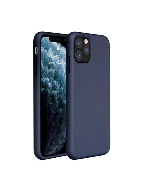 Xiaomi Mi 11 Lite / 11 Lite 5G / 11 Lite 5G NE, szilikon tok, sötétkék