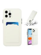 Samsung Galaxy S21 FE 5G SM-G990, szilikon tok, fehér