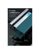 Samsung Galaxy A02s / M02s SM-A025F / M025F, oldalra nyíló tok, piros