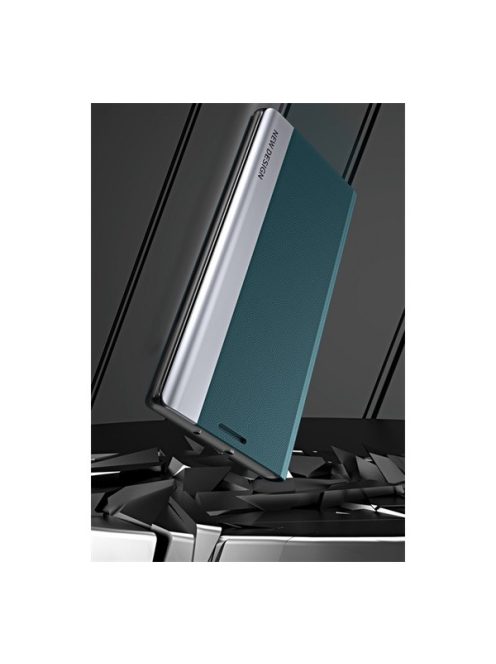 Samsung Galaxy A02s / M02s SM-A025F / M025F, oldalra nyíló tok, piros