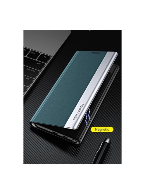 Samsung Galaxy A70 / A70s SM-A705F / A707F, oldalra nyíló tok, rózsaszín