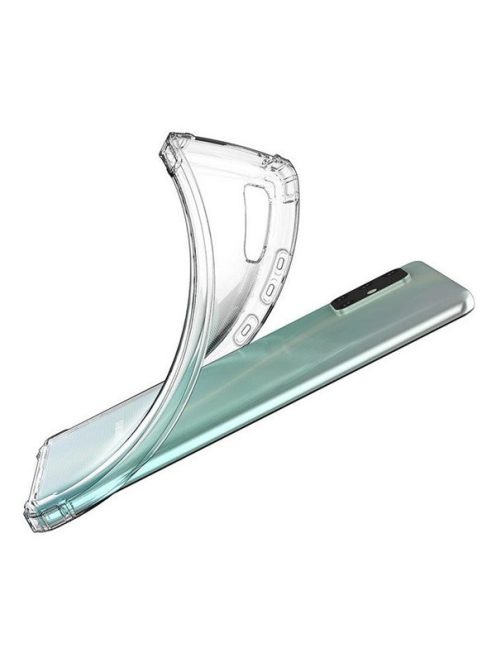 OnePlus 8T / 8T Plus 5G, szilikon tok, átlátszó