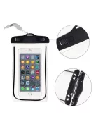 Univerzális vízálló tok, max. 7" méretű készülékekhez, fekete