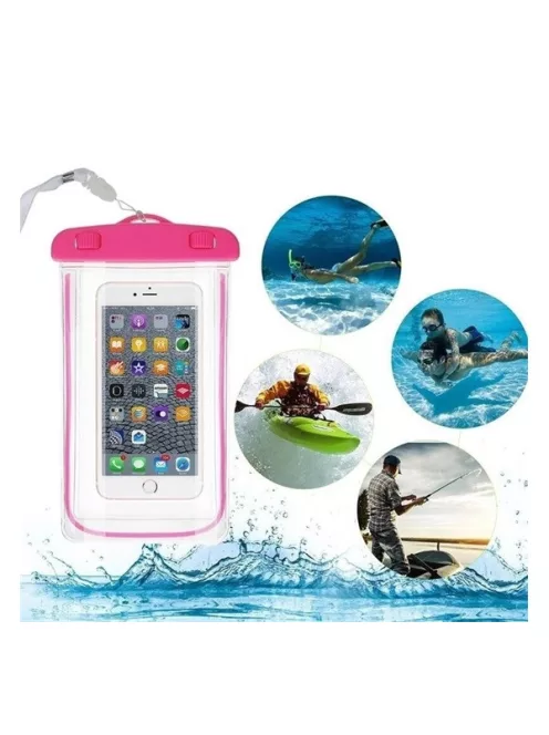 Univerzális vízálló tok, max. 7" méretű készülékekhez, fekete