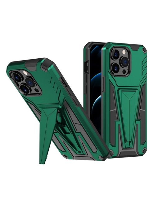 Samsung Galaxy S20 Plus / S20 Plus 5G SM-G985 / G986, műanyag hátlap védőtok szilikon belső, zöld