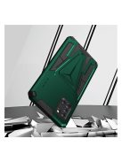 Samsung Galaxy S20 Plus / S20 Plus 5G SM-G985 / G986, műanyag hátlap védőtok szilikon belső, zöld