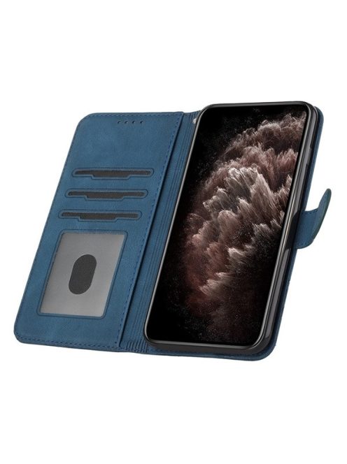 Samsung Galaxy S21 Plus 5G SM-G996, oldalra nyíló tok, kék