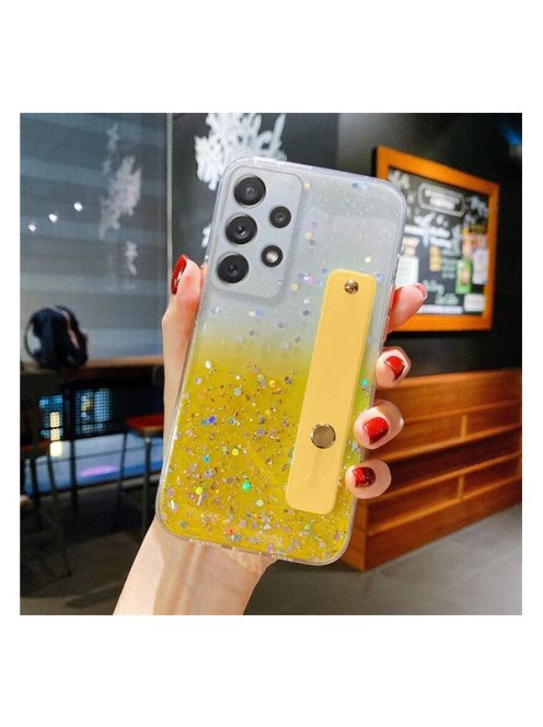 Xiaomi 11T / 11T Pro, szilikon tok, mintás/sárga