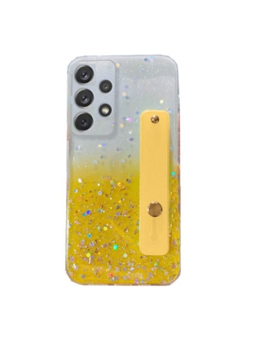 Xiaomi Poco X3 NFC / X3 Pro, szilikon tok, mintás/sárga