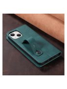 Samsung Galaxy A13 4G SM-A135F / A137F, oldalra nyíló tok, zöld