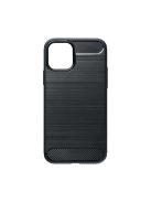 Forcell Carbon Samsung Galaxy Galaxy S23 FE hátlap tok, fekete