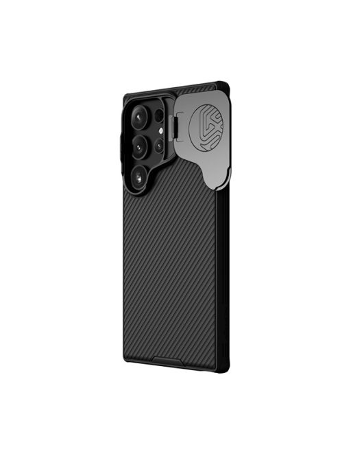 Nillkin CamShield Armor Samsung Galaxy S24 Ultra műanyag hátlap tok, fekete