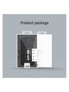 Nillkin Qin Pro bőr flip tok, iPhone 15 , Fekete