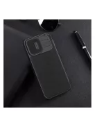 Nillkin Qin Pro bőr flip tok iPhone 15 Pro Max , fekete