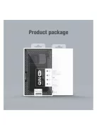 Nillkin Qin Pro bőr flip tok iPhone 15 Pro Max , fekete