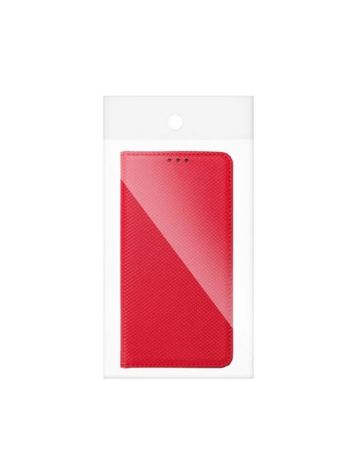 Magnet Samsung Galaxy A05s mágneses flip tok piros