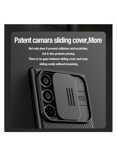 Nillkin CamShield Pro Samsung Galaxy S24 Ultra műanyag hátlap tok, sötétzöld