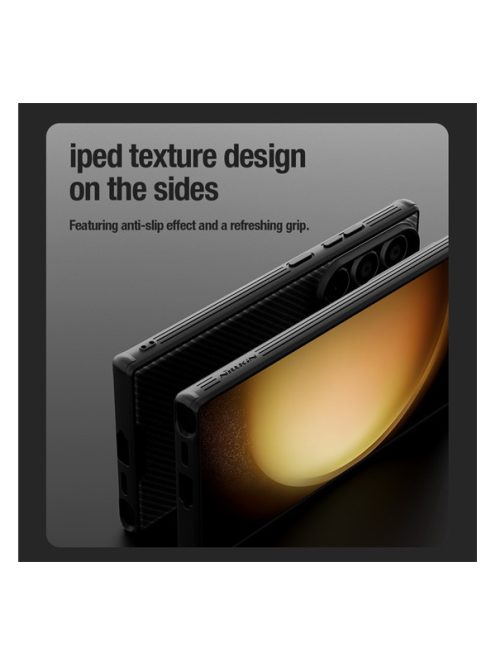 Nillkin CamShield Pro Samsung Galaxy S24 Ultra műanyag hátlap tok, sötétzöld