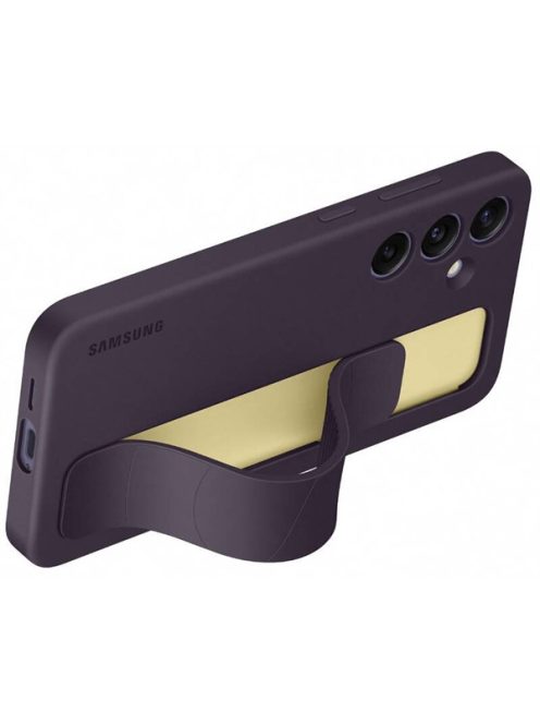 Samsung Galaxy S24 Plus Stand Grip gyári tok, Sötét lila, EF-GS926CEEG