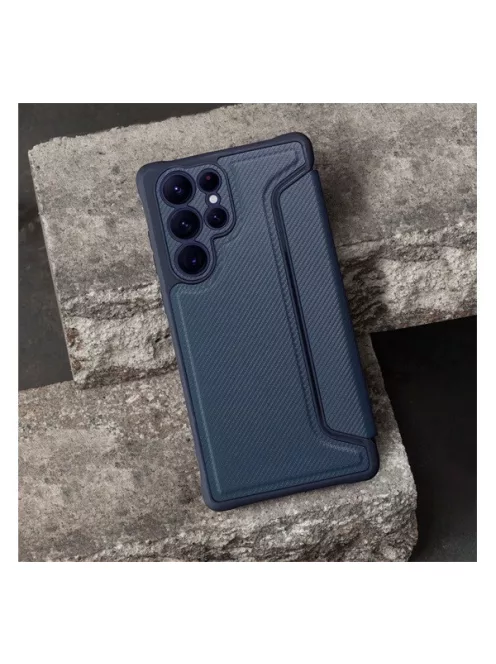 Razor book Samsung Galaxy A05s flip tok, kék