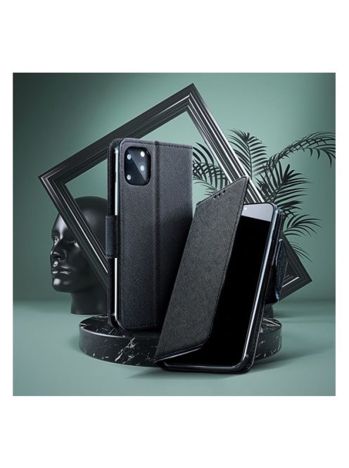 Fancy Xiaomi Redmi Note 13 5G flip tok, fekete