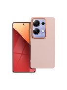 Frame Xiaomi Redmi Note 13 Pro 4G közepesen ütésálló tok kameravédő kerettel, rózsaszín