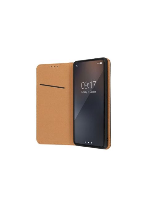 Smart Pro bőr flip tok Xiaomi Redmi Note 13 4G, fekete